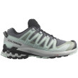 Calzado de mujer Salomon Xa Pro 3D V9 gris/verde Quiet Shade / Lily Pad / Blue Haze