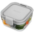 Caja de merienda Packit Mod Snack Bento Box gris Steel Grey