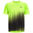 Camiseta funcional de hombre Under Armour Tech Fade SS verde claro Lime Surge / Black / Black