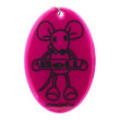 Colgante Boll Reflective Pendant 4 rosa Magenta