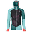 Chaqueta de mujer Ortovox Col Becchei Jacket W azul claro ice waterfall