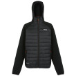 Chaqueta de hombre Regatta Newhill Hybrid negro/rojo Blck(RdOchr)