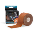 Venda adhesiva BronVit Sport Kinesio Tape classic 5 cm x 6m marrón oscuro