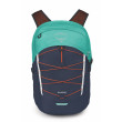 Mochila urbana Osprey Quasar verde reverie green/cetacean blue