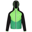 Chaqueta para niños Regatta Kielder HybridVII negro Black/Jasmine Green