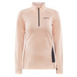 Camiseta funcional de mujer Craft CORE Trim Thermal rosa/blanco Cosmo Melange