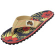 Chanclas de mujer Gumbies Islander Denim Hibiscus