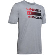 Camiseta de hombre Under Armour Team Issue Wordmark SS gris SteelLightHeather/Black