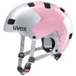 Casco de ciclismo para niños Uvex Kid 3 negro/plata Silver - Rosé