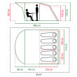 Tienda familiar Coleman Rocky Mountain 5 Plus