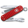 Navaja Victorinox Classic Precious Alox rojo Iconic Red