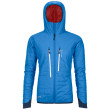 Chaqueta de mujer Ortovox Swisswool Piz Boe Jacket W azul Skyblue