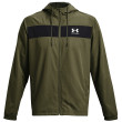 Cortavientos de hombre Under Armour Sportstyle Windbreaker verde oscuro Marine OD Green / / White