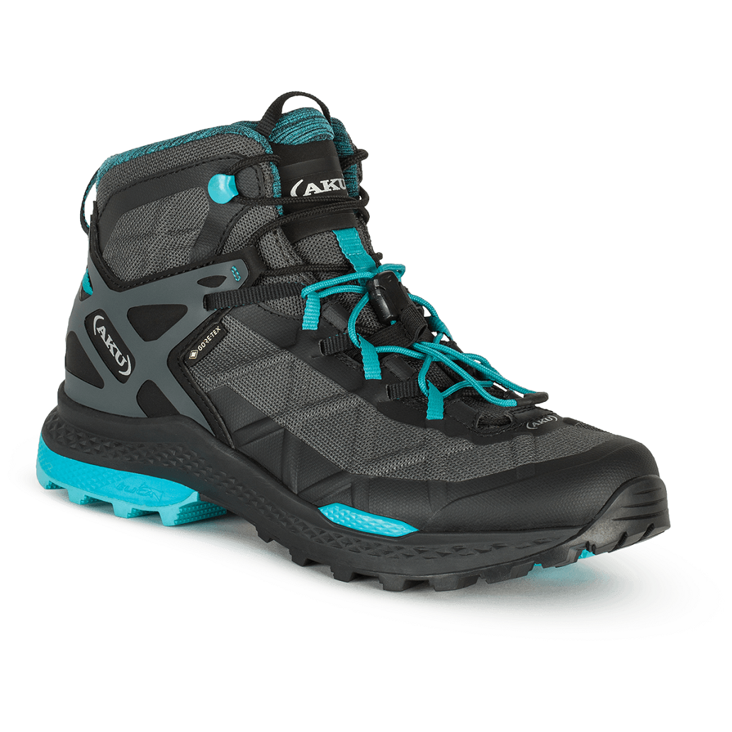 Chaussures Randonnée Femme AKU Altera Mid GTX, Imperméables, Bleues, Taille 40, Occasion