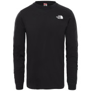 Camiseta de hombre The North Face Simple Dome Tee Long Sleeve negro TnfBlack