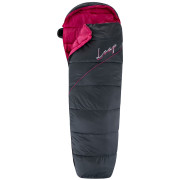 Saco de dormir para mujer Loap Laghau gris/rosa