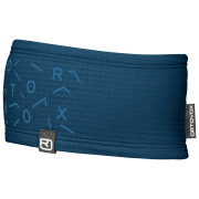 Banda para cabeza Ortovox Fleece Light Grid Headband azul Petrol Blue