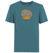 Camiseta de hombre E9 Cave azul Green Lake