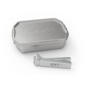 Caja de alimentos SKOTTI Box 1L plata ocelová