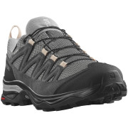 Calzado de senderismo para mujer Salomon X Ward Leather Gore-Tex verde claro Gull / Black / Ebony