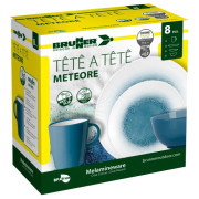 Juego de platos Brunner Set tête-à-tête Meteore 8 pcs