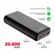 Batería externa Swissten Power Line 20000 mAh