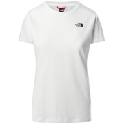 Camiseta de mujer The North Face S/S Simple Dome Tee blanco TnfWhite