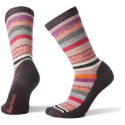 Calcetines de mujer Smartwool Hike Light Margarita Crew rojo/naranja Bordeaux