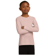 Camiseta funcional para niños Icebreaker K 200 Oasis LS Crewe Pink Quartz