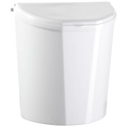 Cubo de basura Brunner Pillar XL blanco