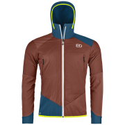 Chaqueta de hombre Ortovox Col Becchei Hybrid Jacket Men's naranja Clay Orange