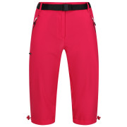 Pantalones de tres cuartos para mujer Regatta Xrt Capri Light rojo Pink Potion