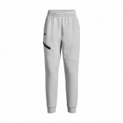 Pantalones de chándal para mujer Under Armour Unstoppable Flc Jogger gris claro ModGray/Black