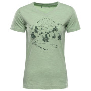 Camiseta funcional de mujer Alpine Pro Grema 2 verde claro PISTACHIO VARIANTA PA