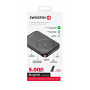 Batería externa inalámbrica Swissten POWER BANK PD 20W 5000 mAh