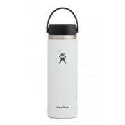 Botella térmica Hydro Flask Wide Mouth 20 oz blanco White