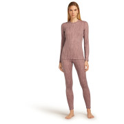 Mallas de mujer Icebreaker Women Merino 260 Tech Vertex High Rise Leggings Delta Lines AOP