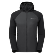 Chaqueta de invierno para mujer Montane F Sirocco Lite Hoodie negro BLACK