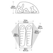 Tienda ultraligera Big Agnes Crag Lake SL2