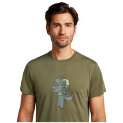 Camiseta funcional de hombre Icebreaker M Mer Core SS Tee Tech Head