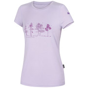 Camiseta de mujer Zulu Bambus Nature 210 Short violeta lilac