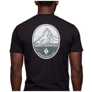 Camiseta de hombre Black Diamond M BD MOUNTAIN BADGE SS TEE