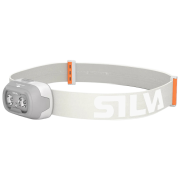 Linterna frontal Silva Seek 600 Recharge gris Whiteout
