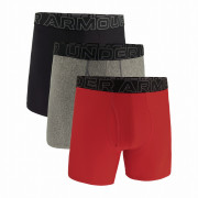 Calzoncillos bóxer para hombre Under Armour Perf Tech 6in rojo/negro