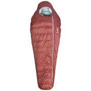 Saco de dormir de plumón Patizon D 290 S (156-170 cm) rojo/gris Red / Silver