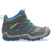 Calzado para niños Merrell Chameleon 7 Mid Wp gris grey/blue