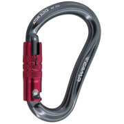 Mosquetón Camp Atom 3Lock gris/negro Gun Metal