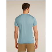 Camiseta funcional de hombre Icebreaker Merino Blend 125 Cool-Lite™ Sphere SS Tee Across the Peaks