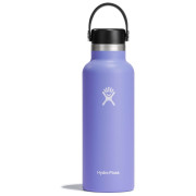 Botella térmica Hydro Flask Standard Mouth 18 oz violeta/negro lupine