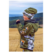 Chaqueta softshell para niños WAMU Khaki